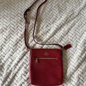 Coach Cherry Red Crossbody Bag